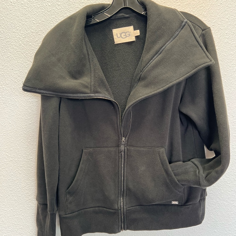 Ugg black zip-up hoodie